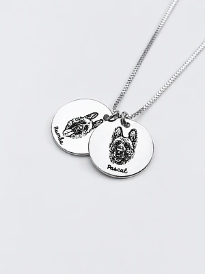 Especial Familia Collar Personalizado 15mm