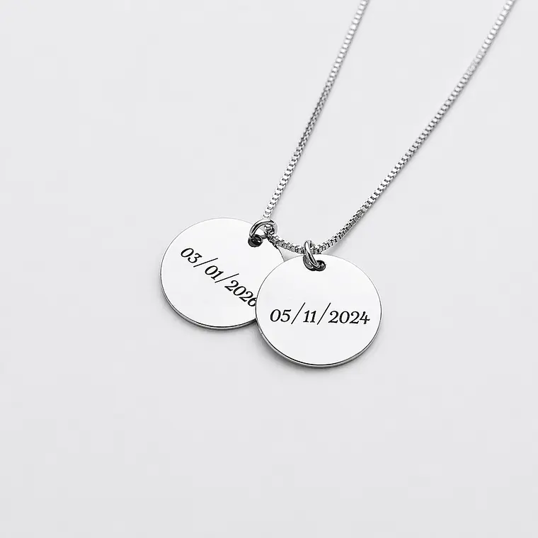 Especial Familia Collar Personalizado 15mm 3