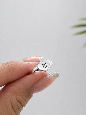 Anillo Tini Heart Personalizado