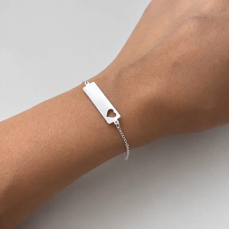 Piocha Heart 20x6mm Personalizada 1