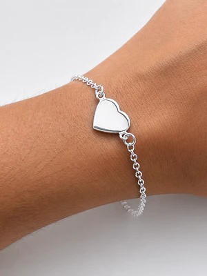 Pulsera Personalizada Corazon 12mm