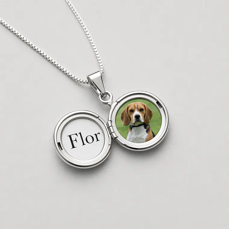 Relicario Personalizado Cariño 9x9mm 2