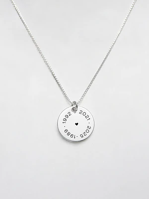 Collar Fechas Circular