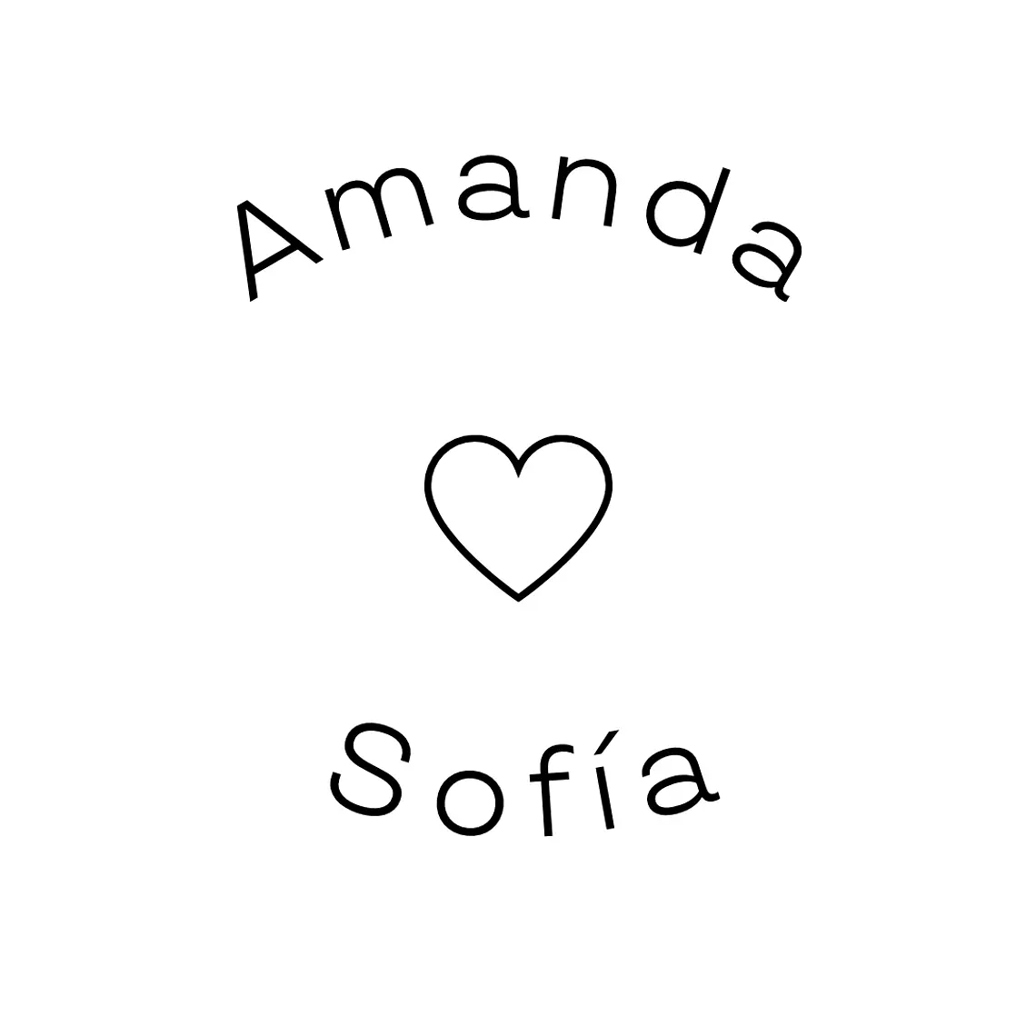 Collar Nombres Circular  2