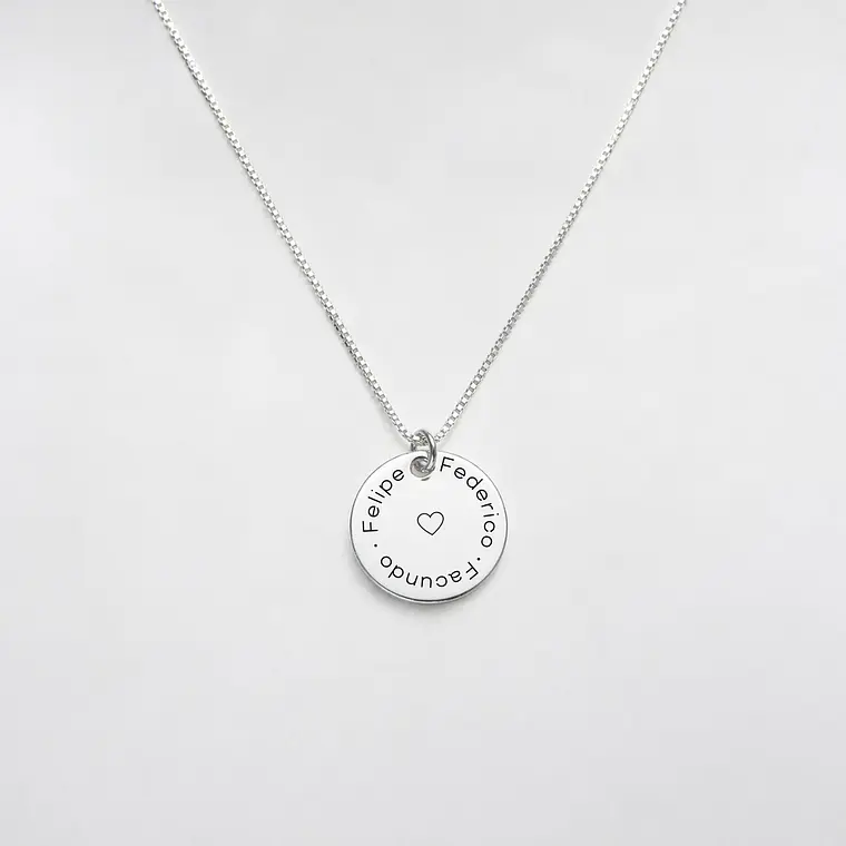 Collar Nombres Circular  3