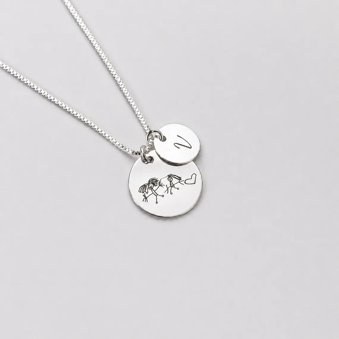 Collar Dibujo Mano Alzada  1