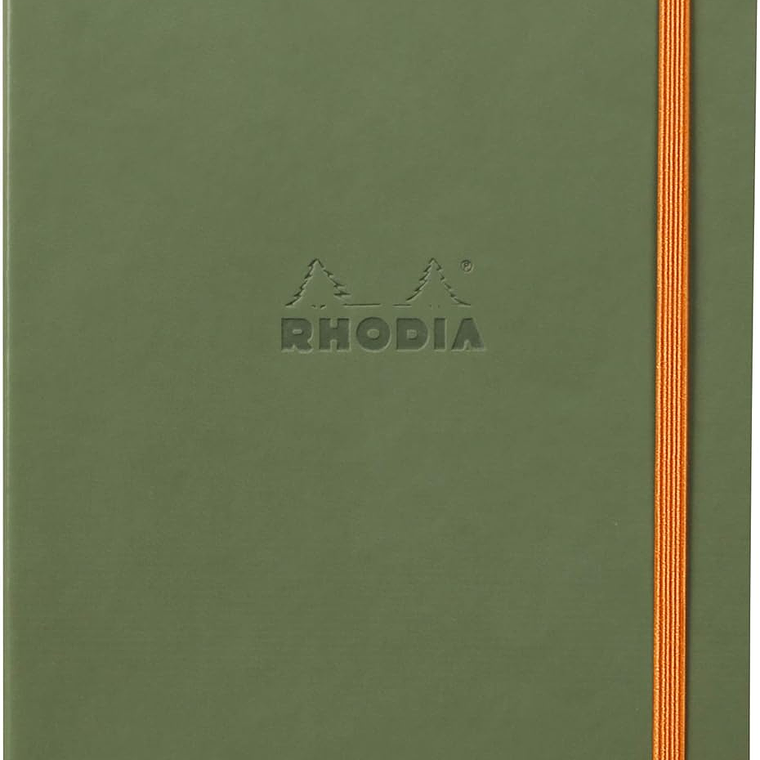 Rhodia Caderno e Bloco de Notas A5 Pautado Verde Sálvia 1