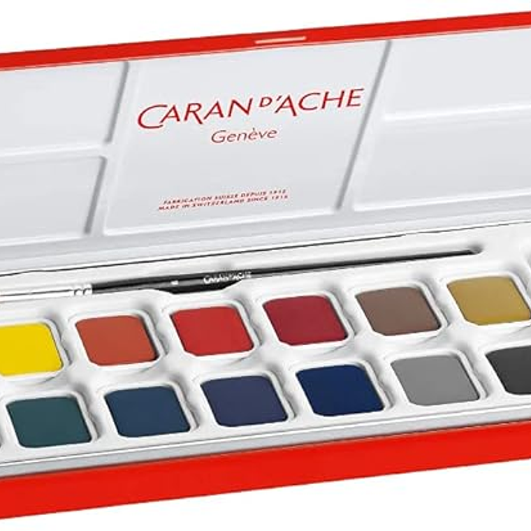 Caran d' Ache Guache Studio - Caixa Metálica com 15 Unidades 2