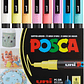  Posca Pack com 8 Marcadores PC-3M Cores Suaves Pastel - Thumbnail 1
