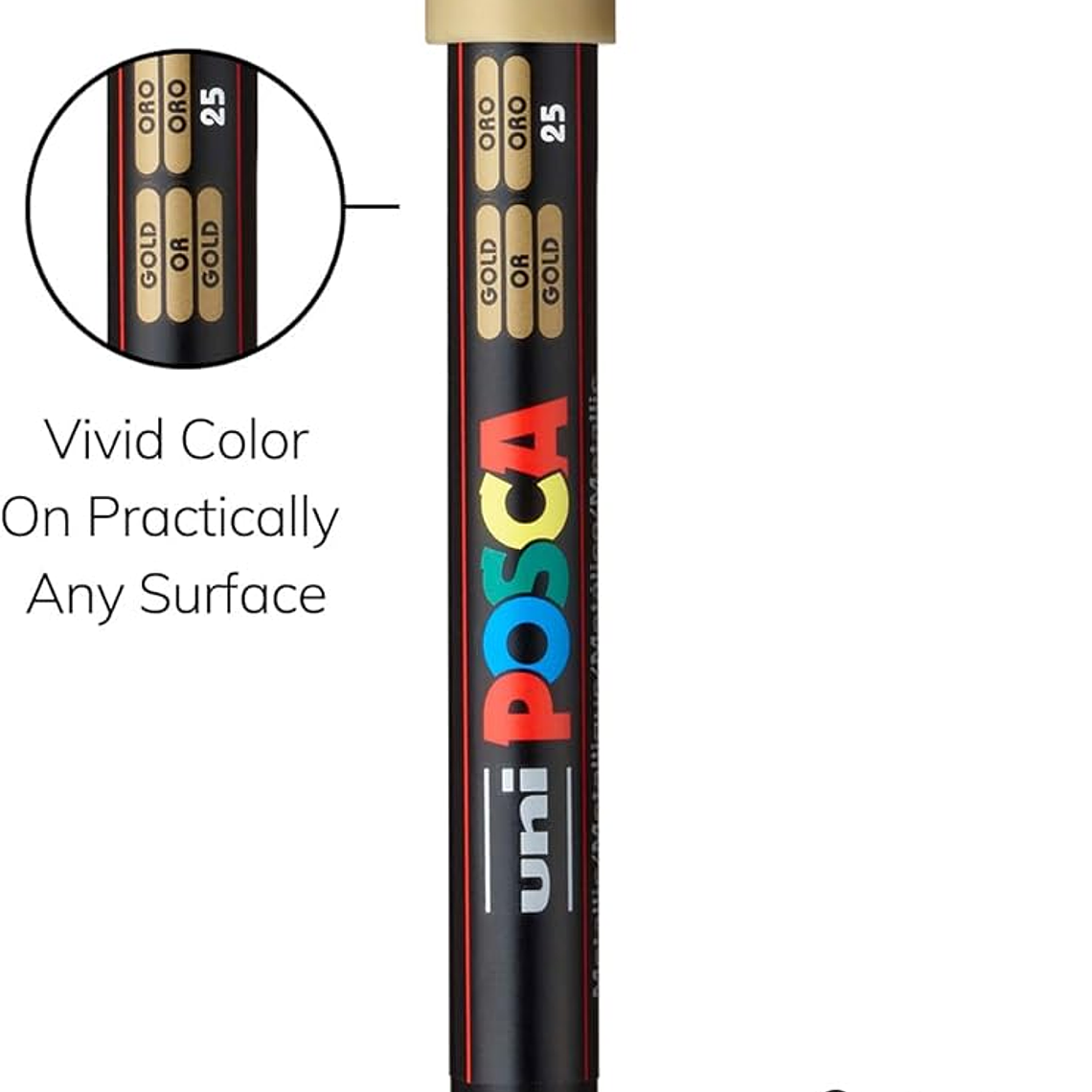  Posca Pack com 8 Marcadores PC-1M (extra fino) cores suaves 2