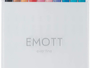 EMOTT Estojo marcadores No.2 0,4 mm 10 cores sortidas