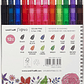 Uni-ball Signo Carteira com 12 canetas roller gel UMN-155N My Bujo B - Thumbnail 2
