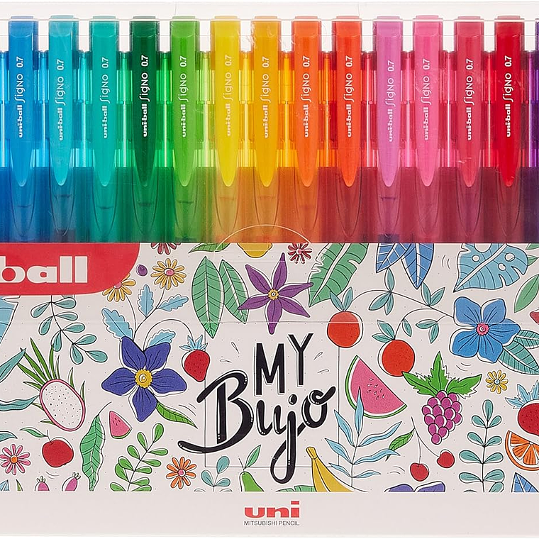 Uni-ball Signo Carteira com 21 canetas roller gel UMN-155N My Bujo 1