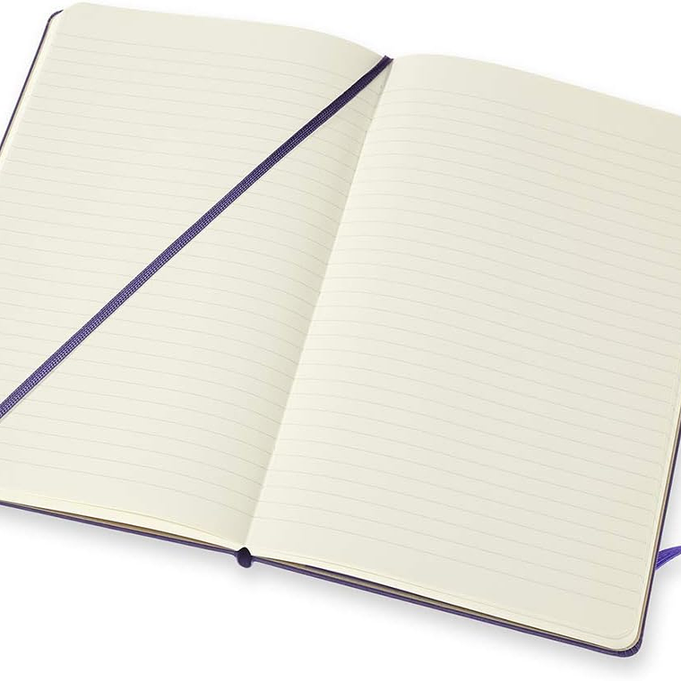 Moleskine - Caderno edição limitada Harry Potter, caderno pautado, design Fénix 5/7, capa dura, tamanho grande 13 x 21 cm, cor roxa. 5