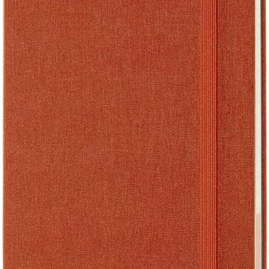Moleskine Caderno Voyageur, Diário de Viagem, Caderno para Organizar Viagens, tamanho grande com Capa Rígida de Tecido, Cor Laranja Hibisco 2