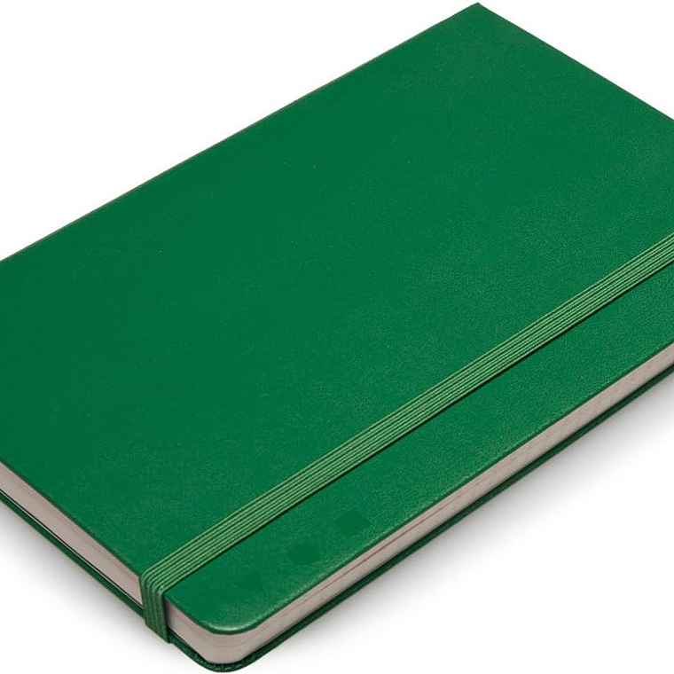Moleskine - Pro Collection capa dura, cor verde óxido, grande 13 x 21 cm 2