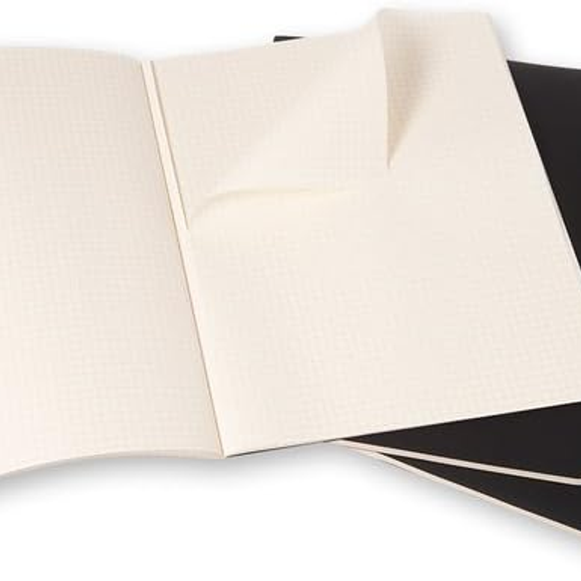 Moleskine conjunto de 3 cadernos quadriculados Cahier XXL Preto - 3 Unidades 3