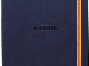 Rhodia Caderno e Bloco de Notas A5 Pautado Azul Escuro