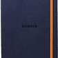 Rhodia Caderno e Bloco de Notas A5 Pautado Azul Escuro - Thumbnail 1