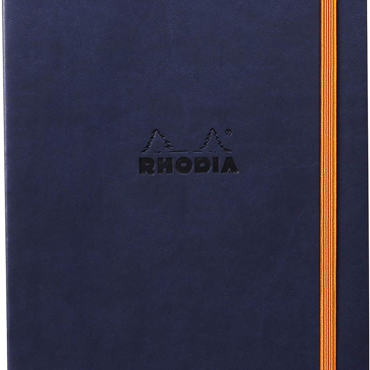 Rhodia Caderno e Bloco de Notas A5 Pautado Azul Escuro 2