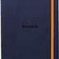 Rhodia Caderno e Bloco de Notas A5 Pautado Azul Escuro - Thumbnail 2