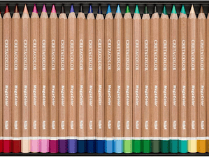 CRETACOLOR Megacolor - Lápis de pintura para artistas (36 unidades)