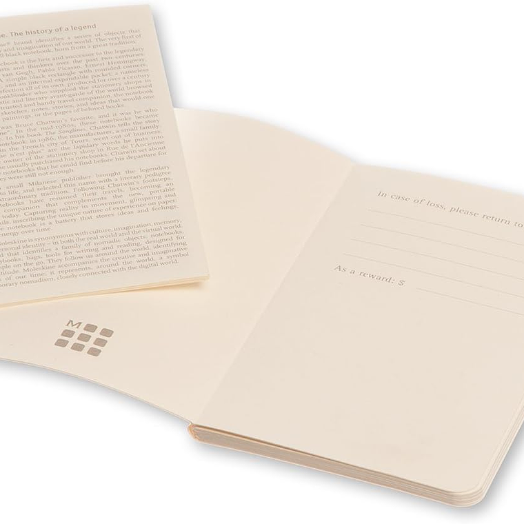 Moleskine: Conjunto 2 Cadernos Volant Lisos XS Azuis 4