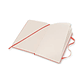 Moleskine caderno liso Classic, grande, cor laranja coral - thumbnail 4
