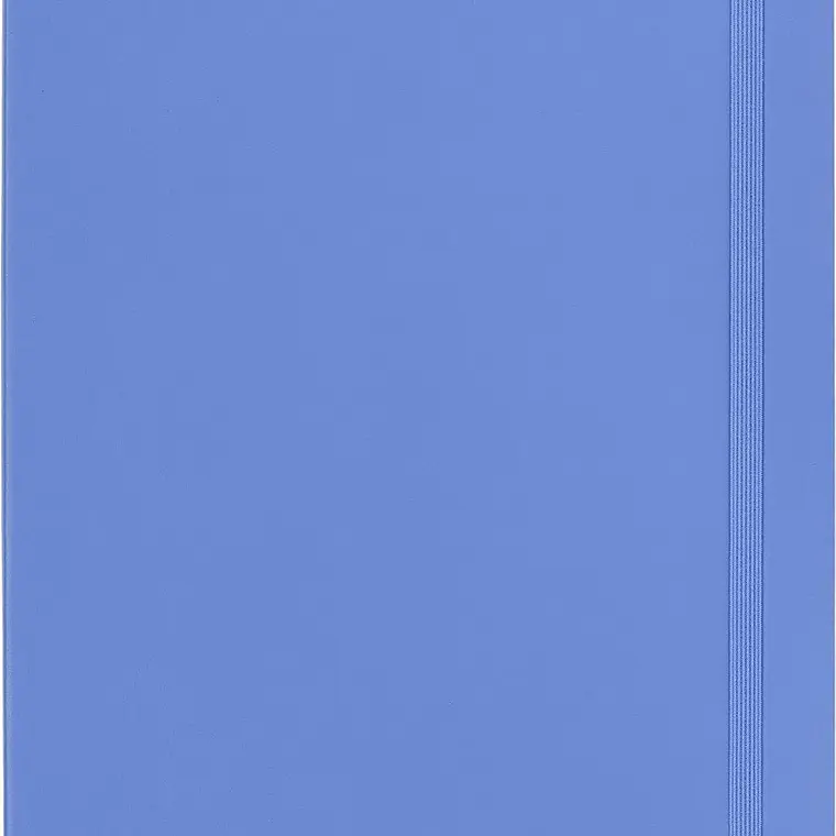 Moleskine - Caderno Clássico liso, capa mole tamanho XL azul-hortênsia 3
