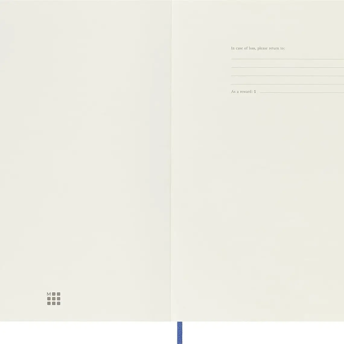 Moleskine - Caderno Clássico liso, capa mole tamanho XL azul-hortênsia 4