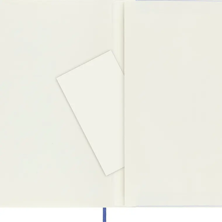 Moleskine - Caderno Clássico liso, capa mole tamanho XL azul-hortênsia 5