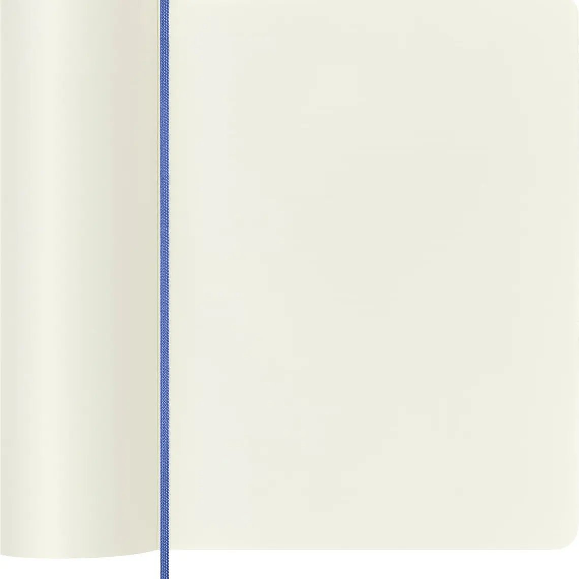 Moleskine - Caderno Clássico liso, capa mole tamanho XL azul-hortênsia 6