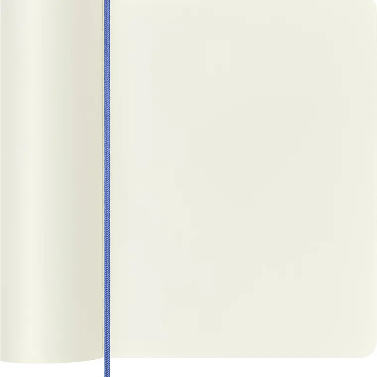 Moleskine - Caderno Clássico liso, capa mole tamanho XL azul-hortênsia 6