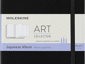 Moleskine - Art Collection, caderno japonês, caderno de desenho capa dura, tamanho grande