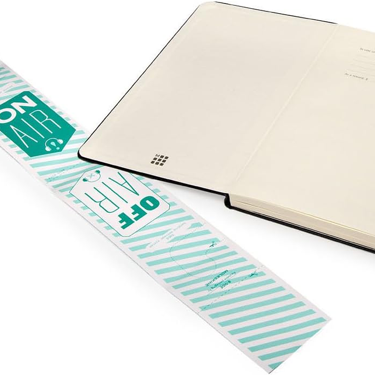 Moleskine - Art Collection Caderno de música, grande capa dura, com pautas musicais 4