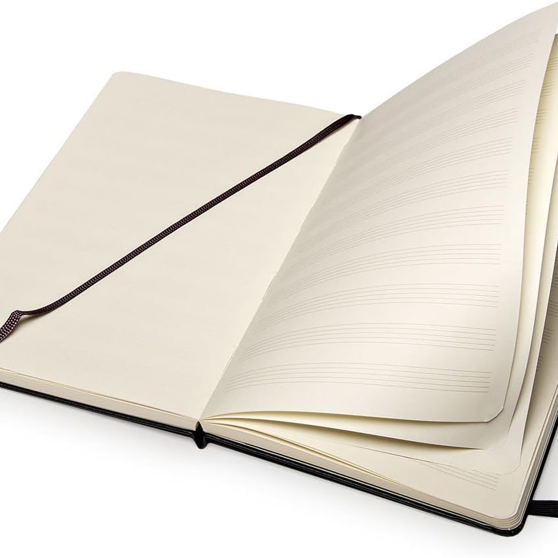 Moleskine - Art Collection Caderno de música, grande capa dura, com pautas musicais 5