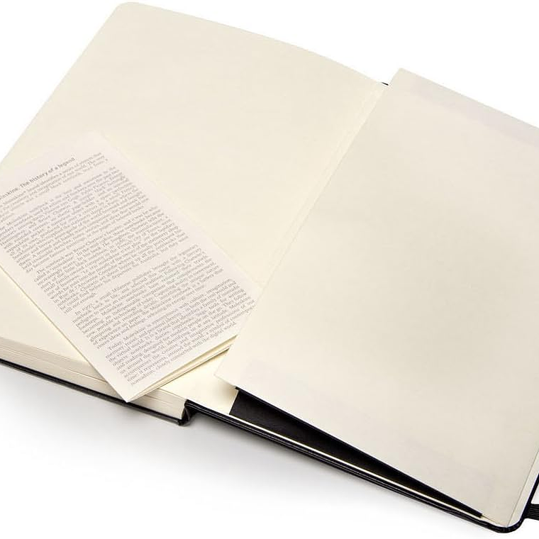 Moleskine - Art Collection Caderno de música, grande capa dura, com pautas musicais 6