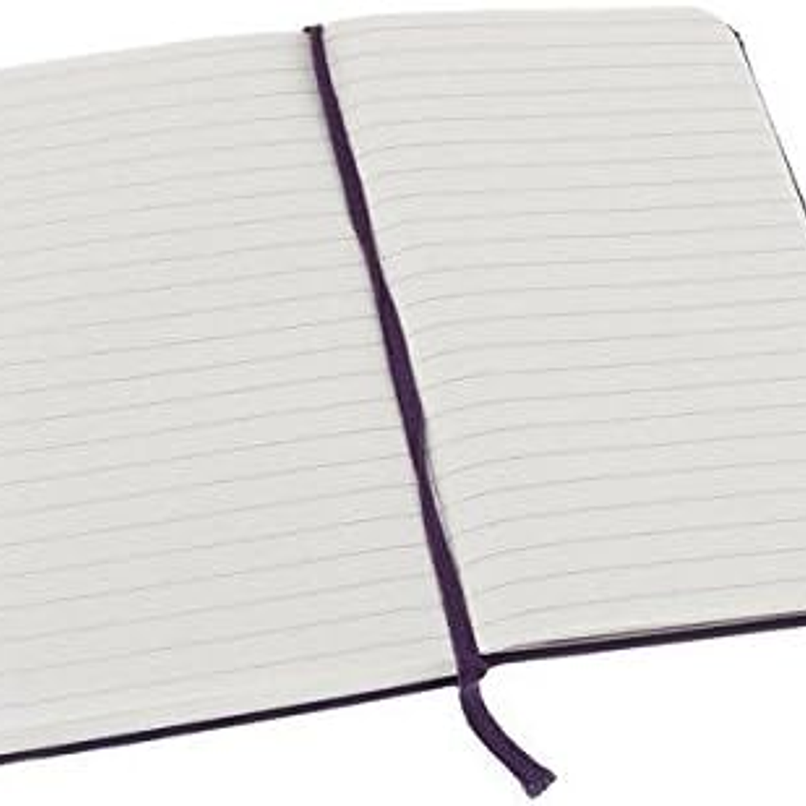 Moleskine Bloco de notas clássico pautado, capa dura, violeta, de bolso 2