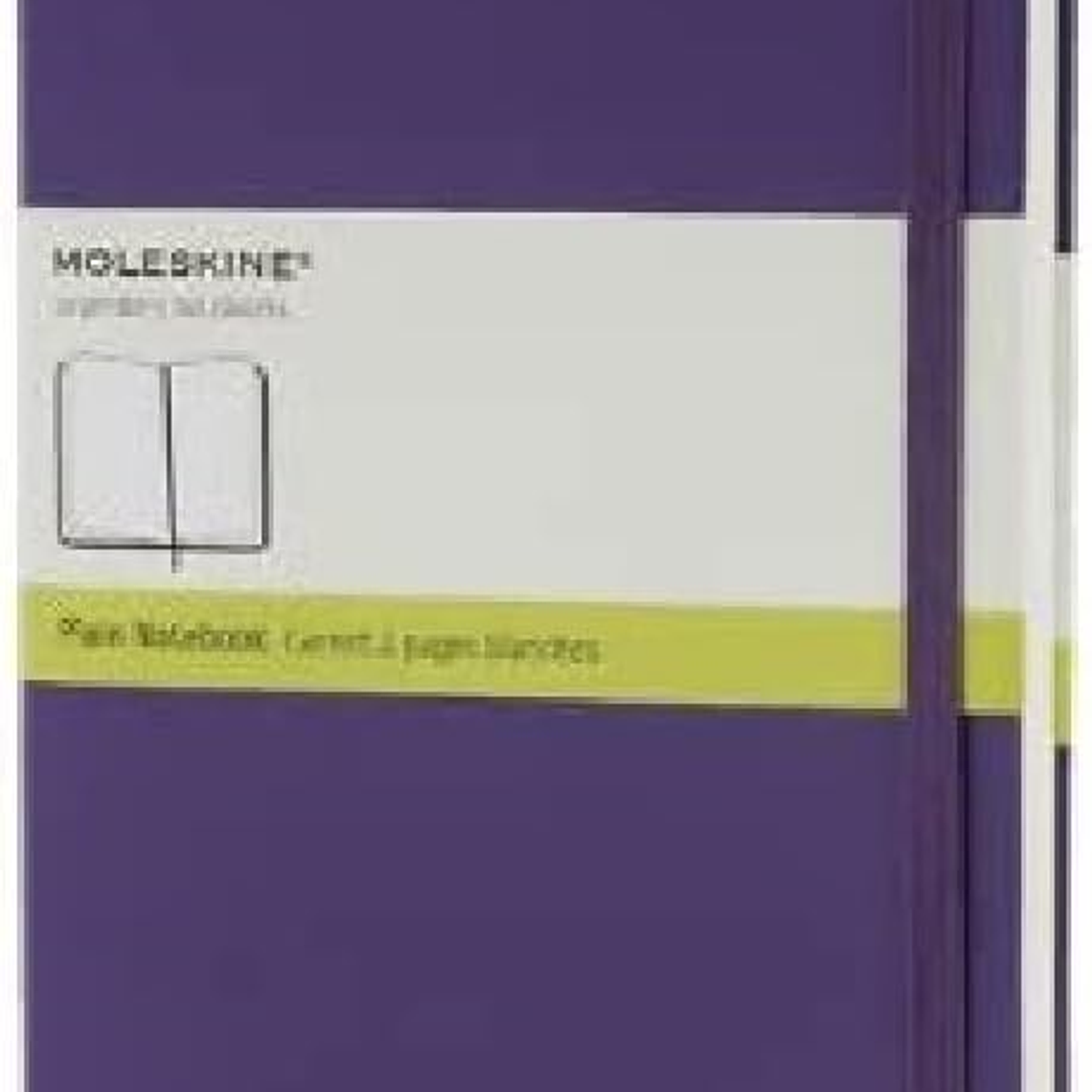 Moleskine caderno liso capa dura de bolso violeta (Moleskine clássico) 1