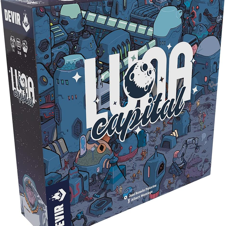 Luna Capital (ES/PT) - jogo de tabuleiro (Devir Iberia) 1