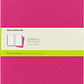 Moleskine Cahier Conjunto de 3 Caderno Lisao, Capa de Cartão com Costura de Algodão Visível, Cor Kinetic Rosa, Tamanho Extra Grande - thumbnail 1