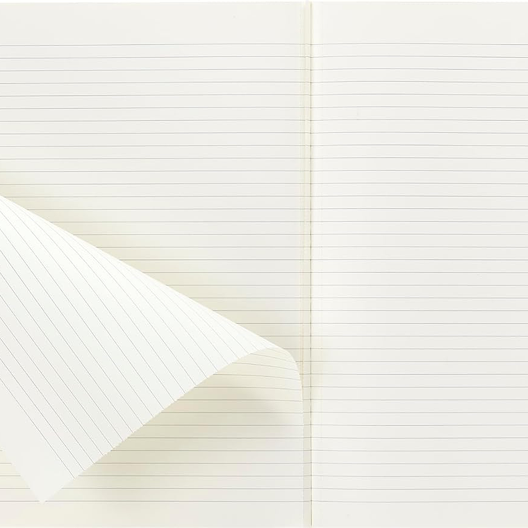 Moleskine Cahier conjunto de 3 cadernos pautadas capa de cartão e costuras de algodão visíveis, cor verde murto, extra grande 6