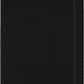 Moleskine Caderno clássico pautado, capa dura e fecho elástico, cor preta, tamanho extra grande 19 x 25 cm, 192 folhas - Thumbnail 3