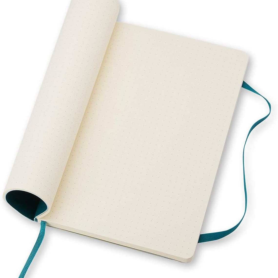 Moleskine Classic Caderno de capa macia, cor azul esverdeado, pontilhado, de bolso 3