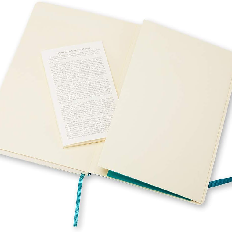 Moleskine Classic Caderno de capa macia, cor azul esverdeado, pontilhado, de bolso 5