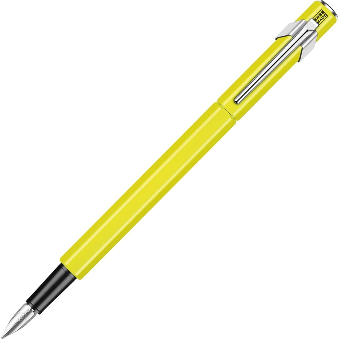 Caran d'Ache Caneta de Tinta Permanente de Aparo Caran d'Ache 849 Metal Fluo Amarelo - Fino 1