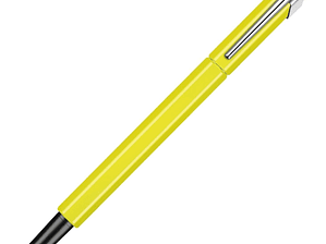 Caran d'Ache Caneta de Tinta Permanente de Aparo Caran d'Ache 849 Metal Fluo Amarelo - Fino