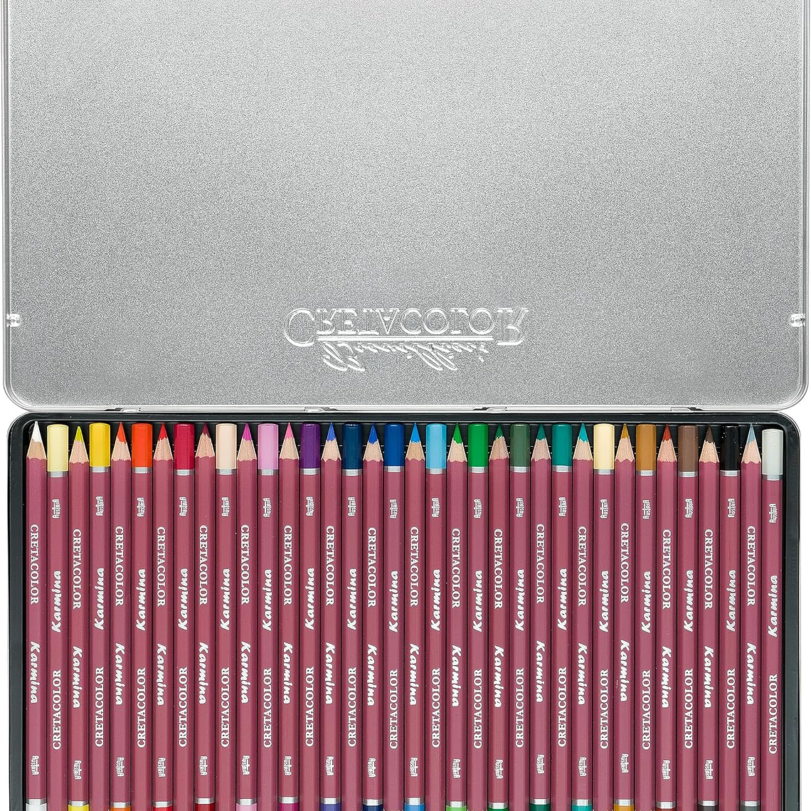 CRETACOLOR Karmina, lápis de artista resistentes à água, 36 lápis de cor 3