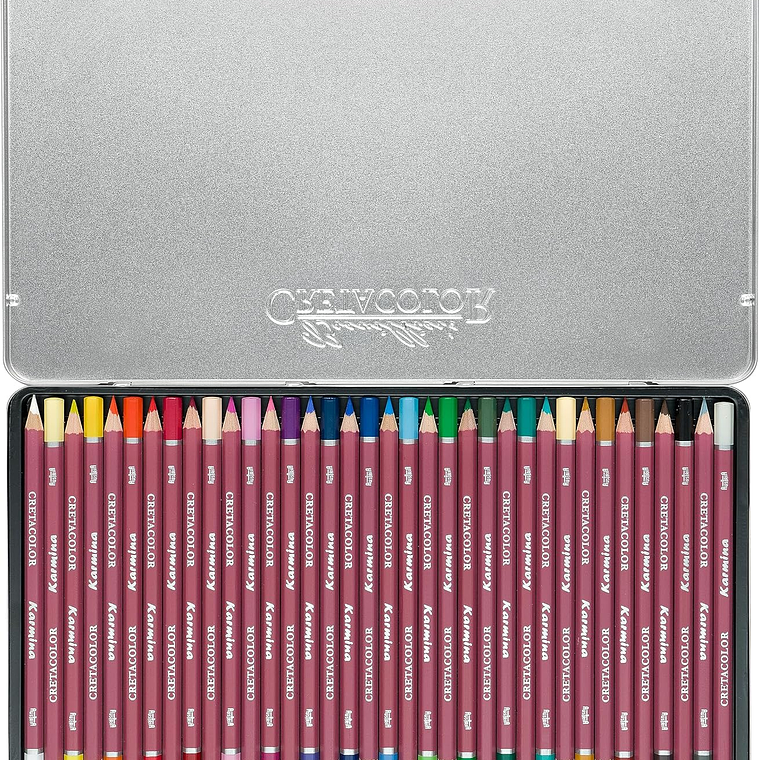 CRETACOLOR Karmina, lápis de artista resistentes à água, 36 lápis de cor 3