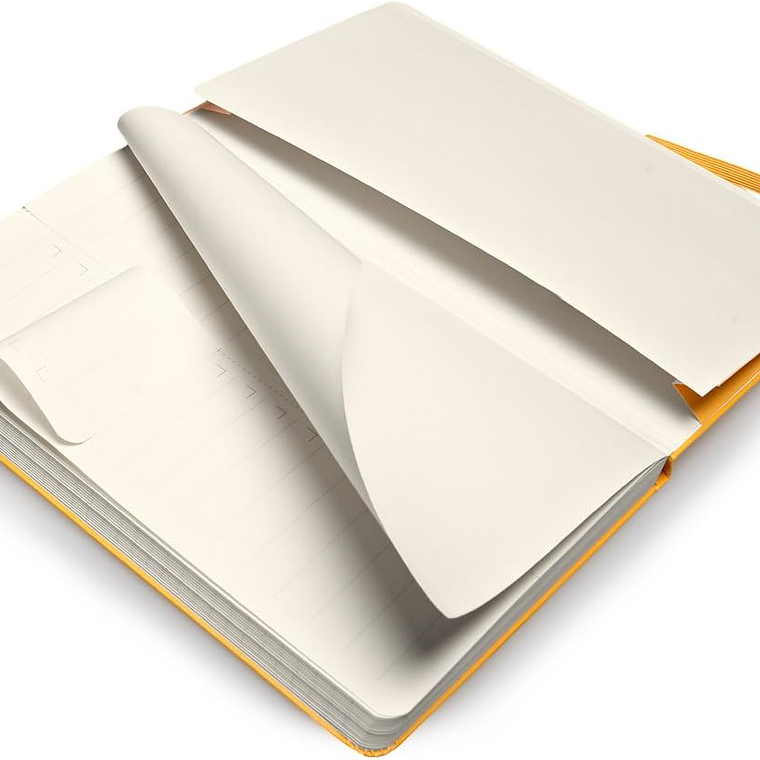 Moleskine - Pro Collection capa dura, cor verde óxido, grande 13 x 21 cm 3